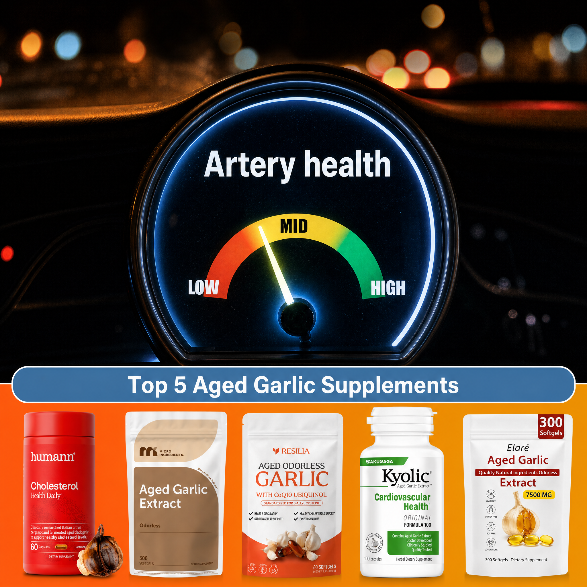 Garlic Supplement Reviews Facebook ad