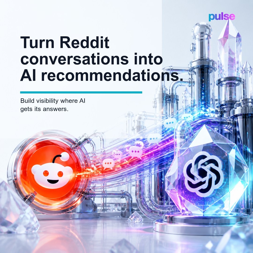 Pulse for Reddit: Transform Conversations into Customers Facebook ad: Turn Conversations Into Visibility