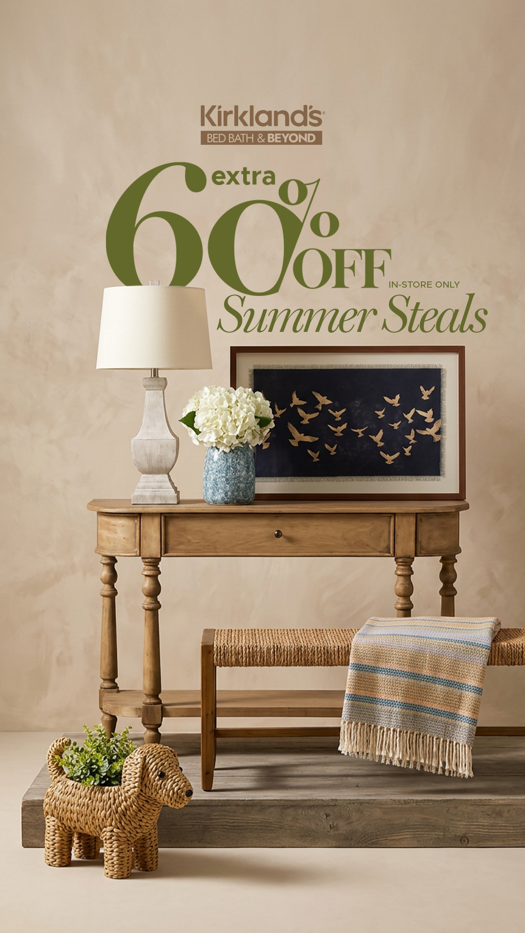 Kirkland's Home Facebook ad