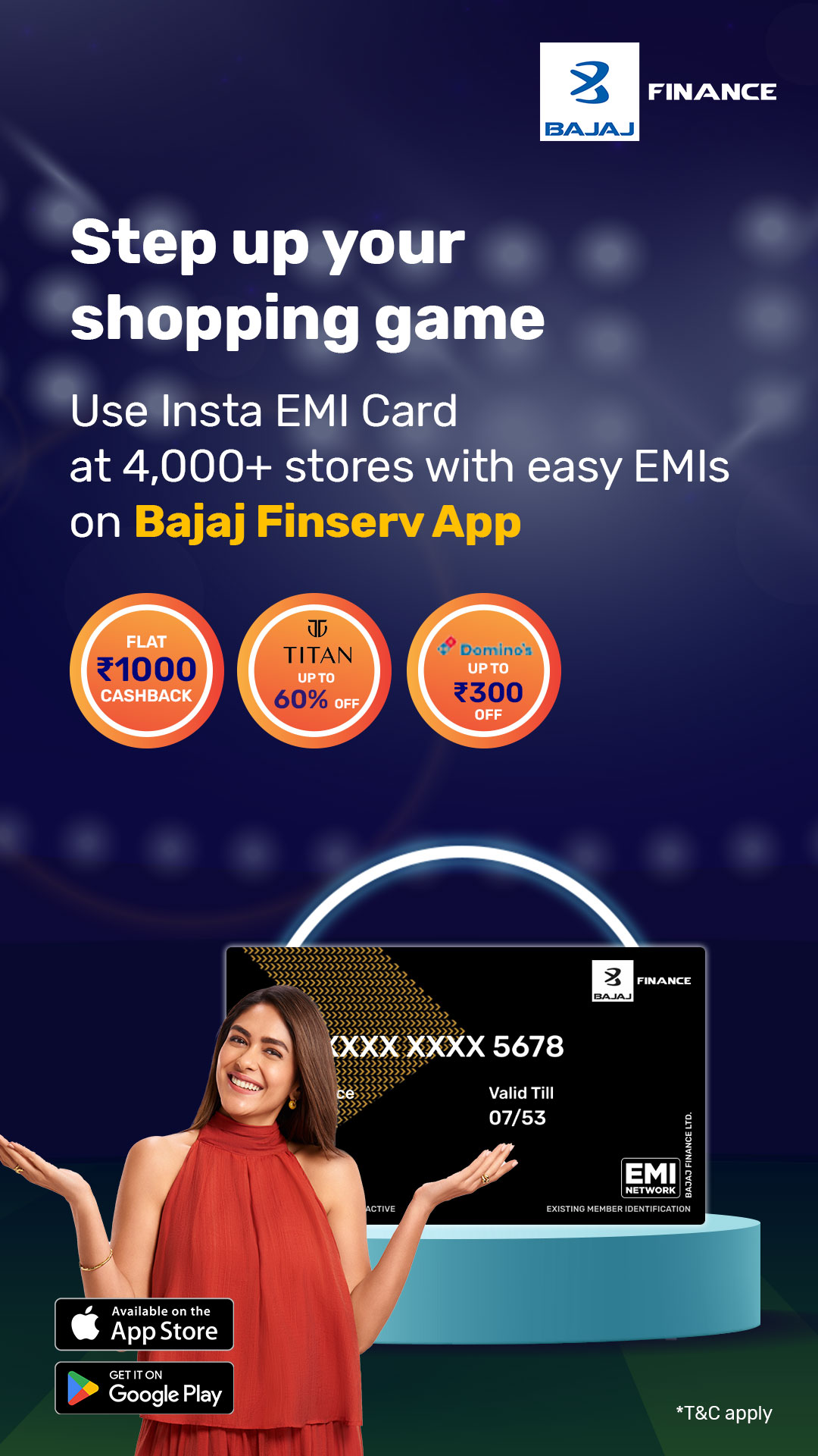 Bajaj Finserv Facebook ad