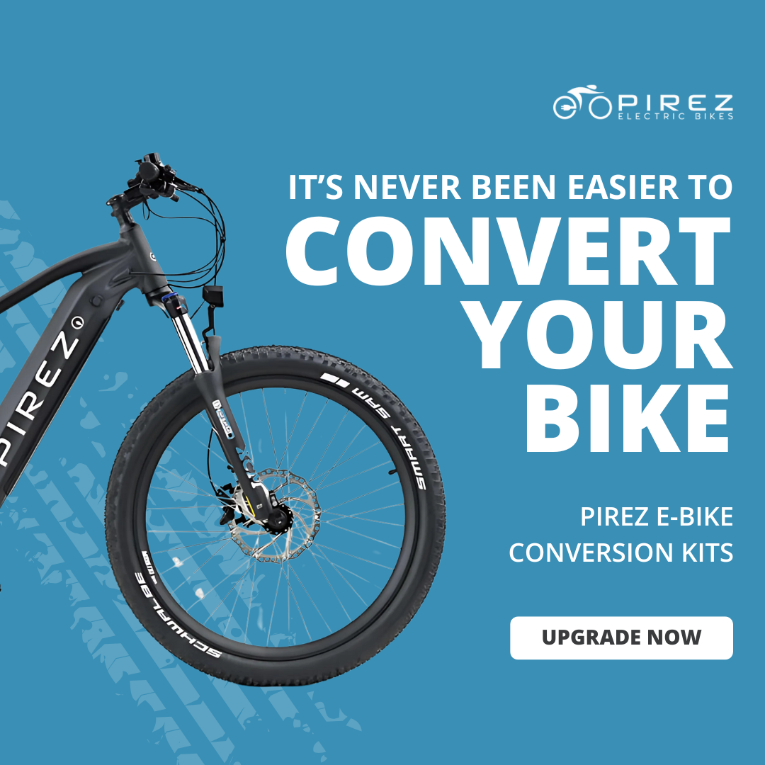Pirez Electric Bikes Facebook ad: Upgrade Your Ride To The Next Level!