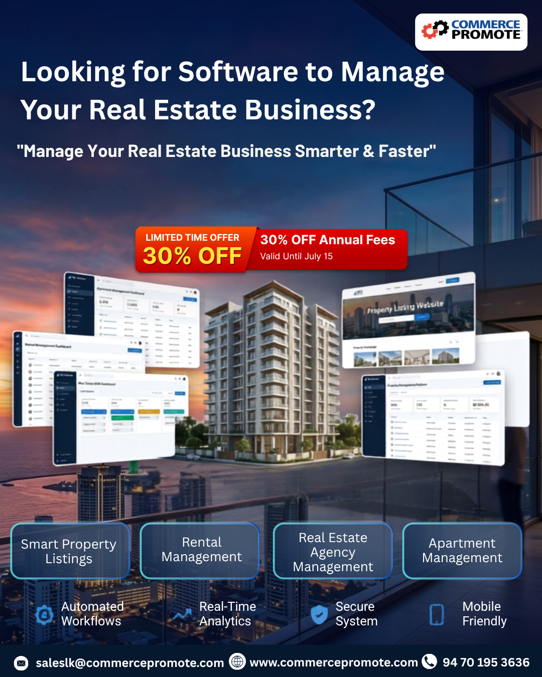 CommercePromote Inc Facebook ad