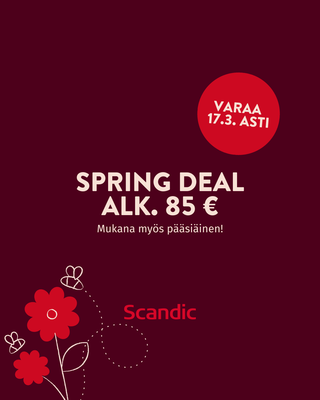 Scandic Facebook ad from Mar 5, 2026