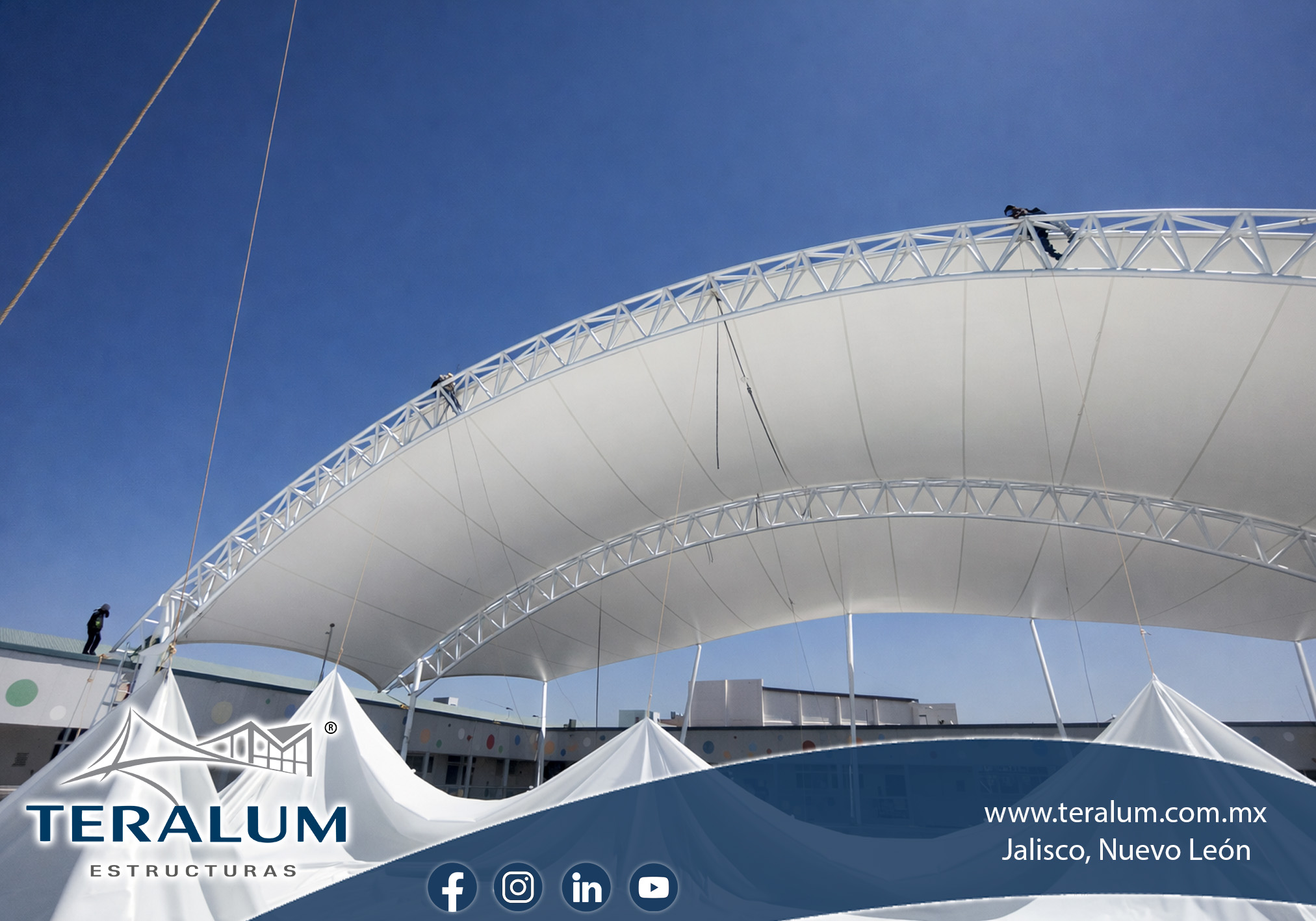 Teralum Estructuras Facebook ad: Inicio