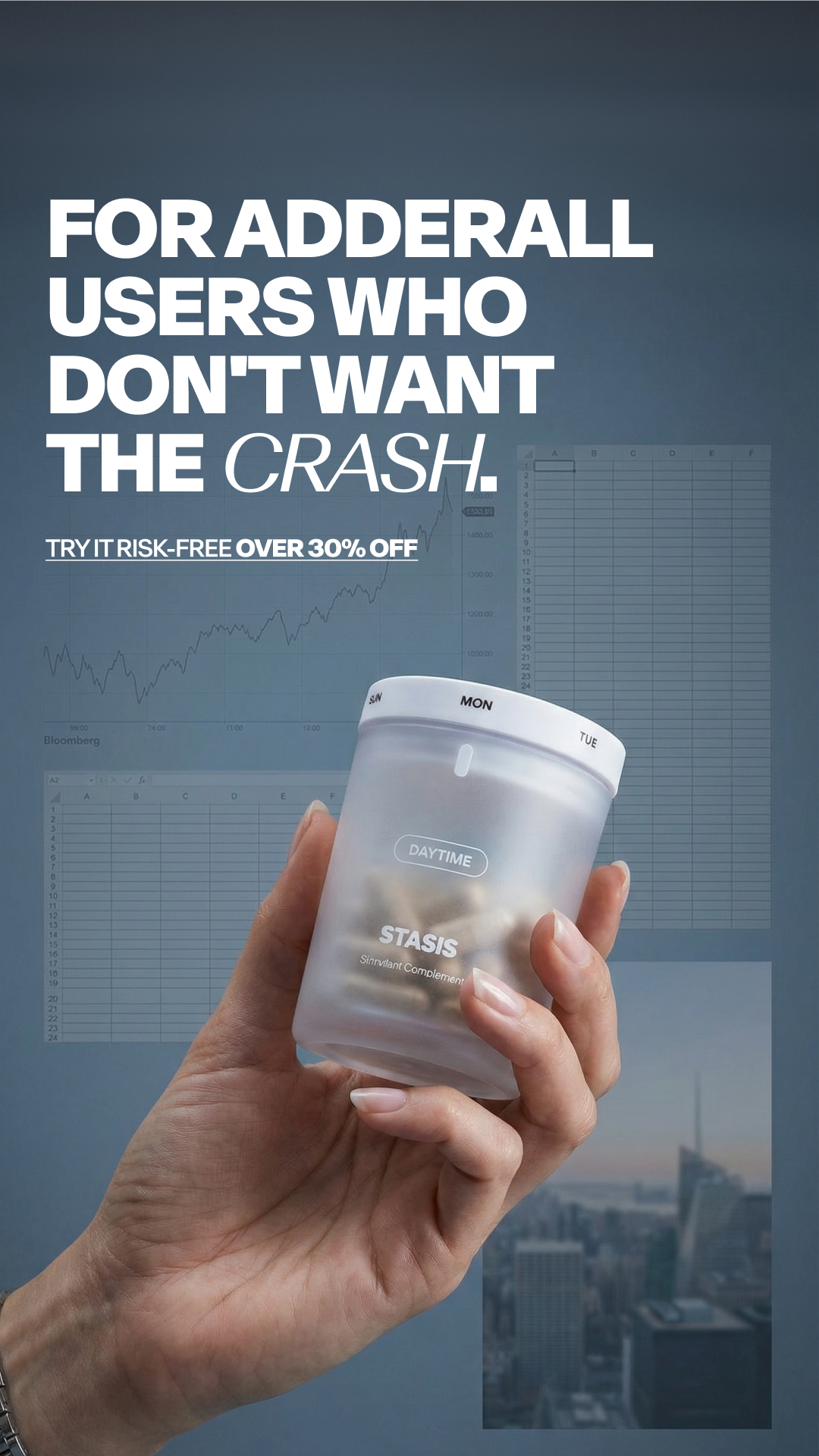 Stasis Facebook ad