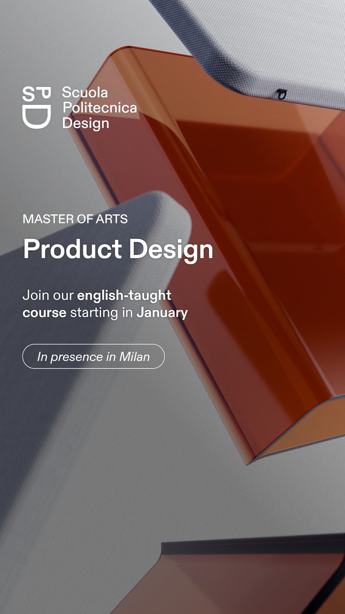 Scuola Politecnica Design SPD Milano Facebook ad