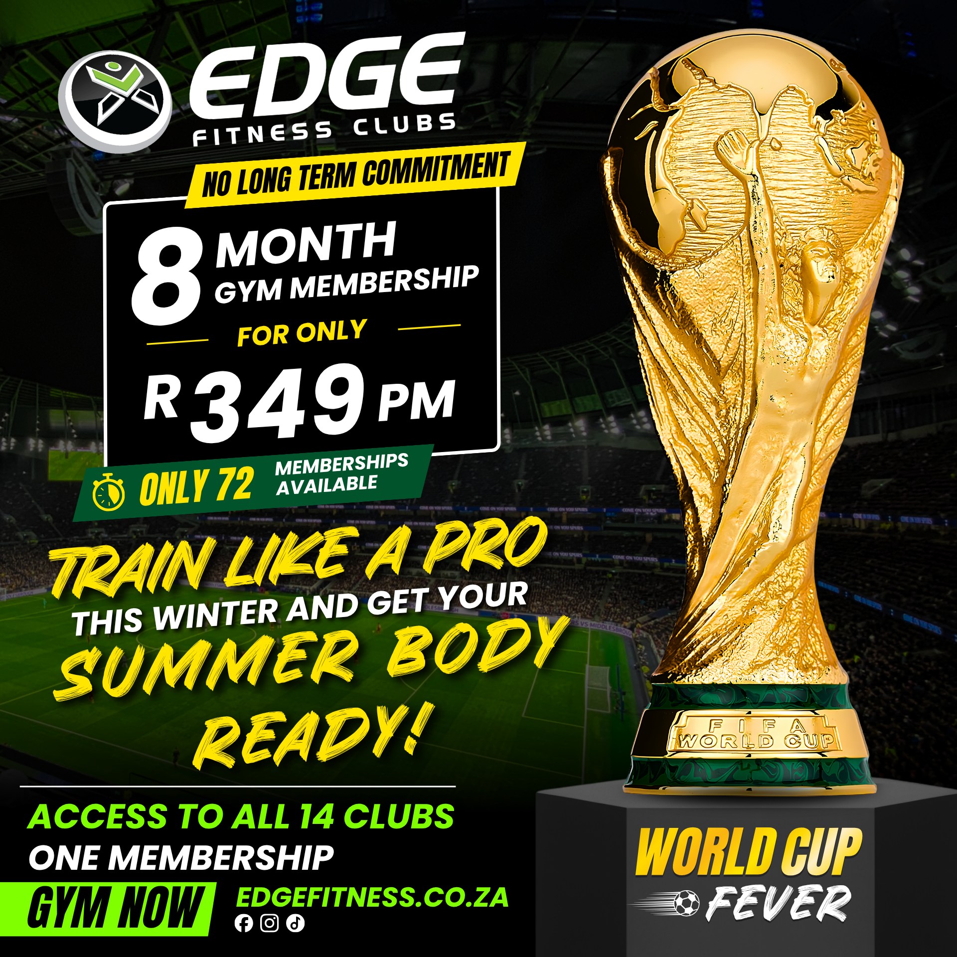 Edge Fitness Clubs - Beacon Bay Facebook ad