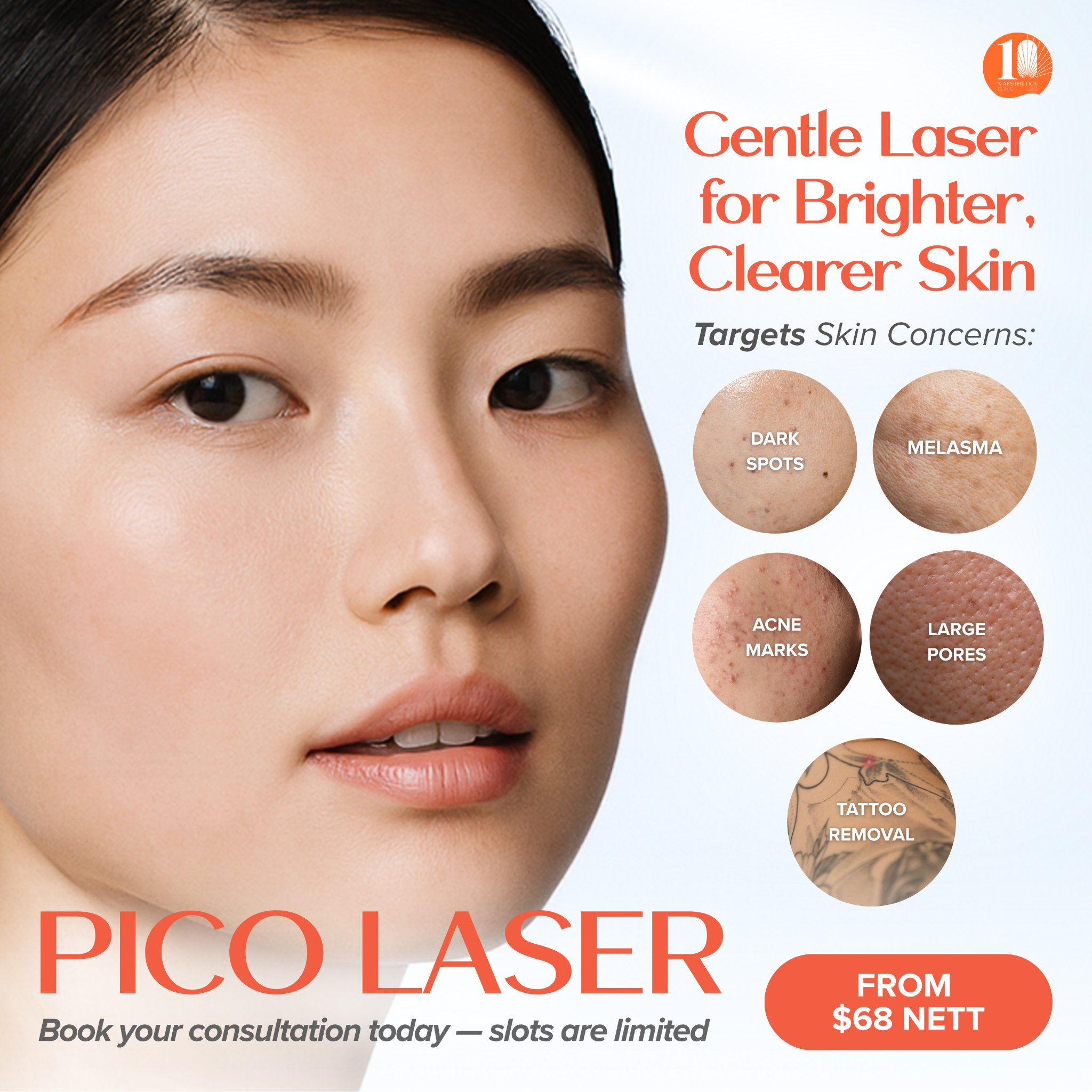 S Aesthetics Clinic Orchard - Acne, Pigmentation, Melasma, Anti-Aging Facebook ad