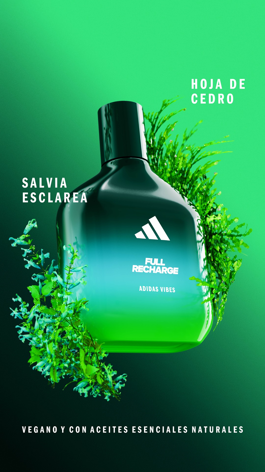 SEPHORA Facebook ad: Adidas- Vibes Full Recharge EDP