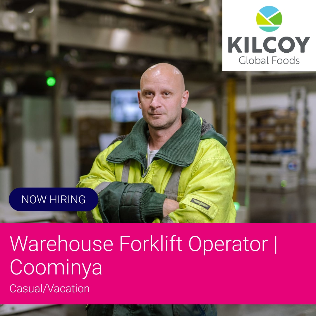 SEEK Facebook ad: Warehouse Forklift Operator | Coominya