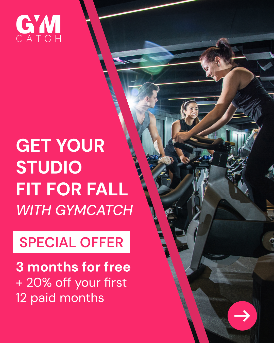 Gymcatch Facebook ad