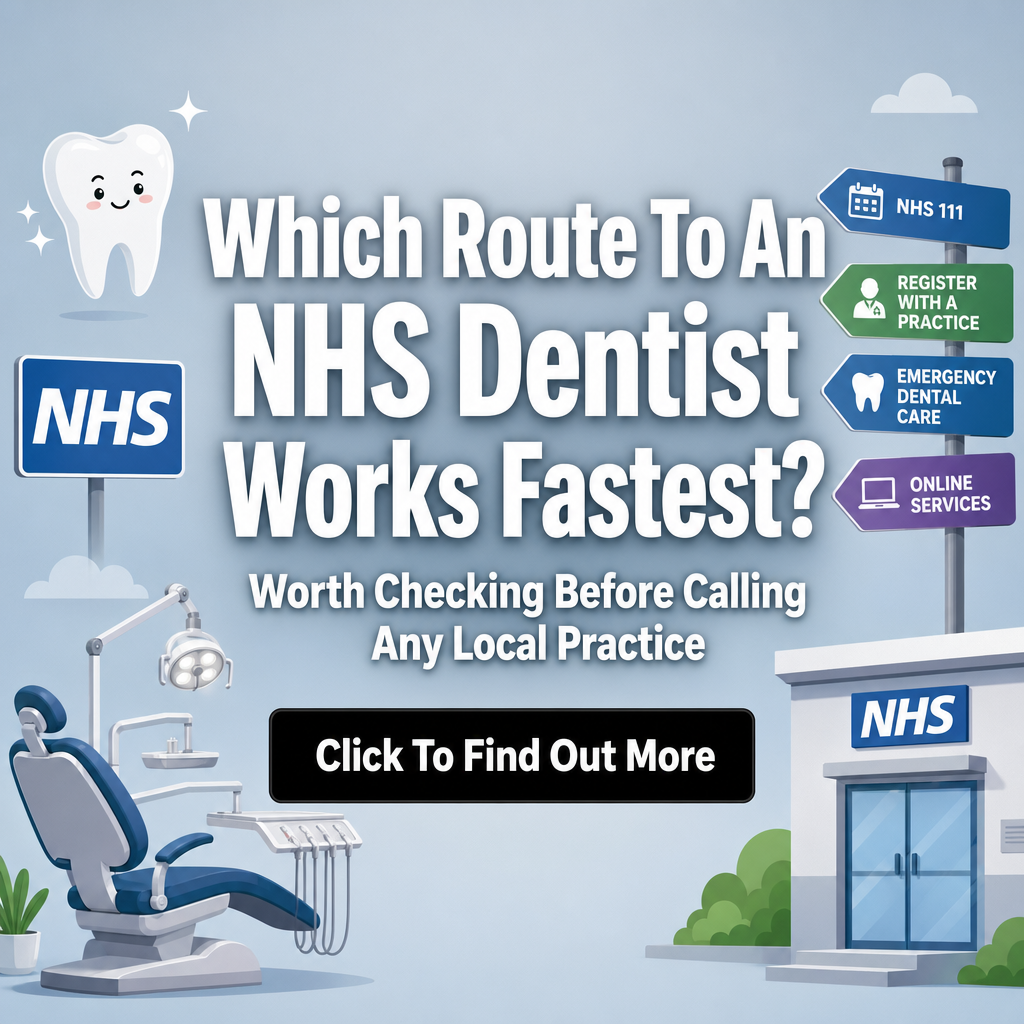Brainy Searches Facebook ad: Getting an NHS dental place in 2026 and navigating…