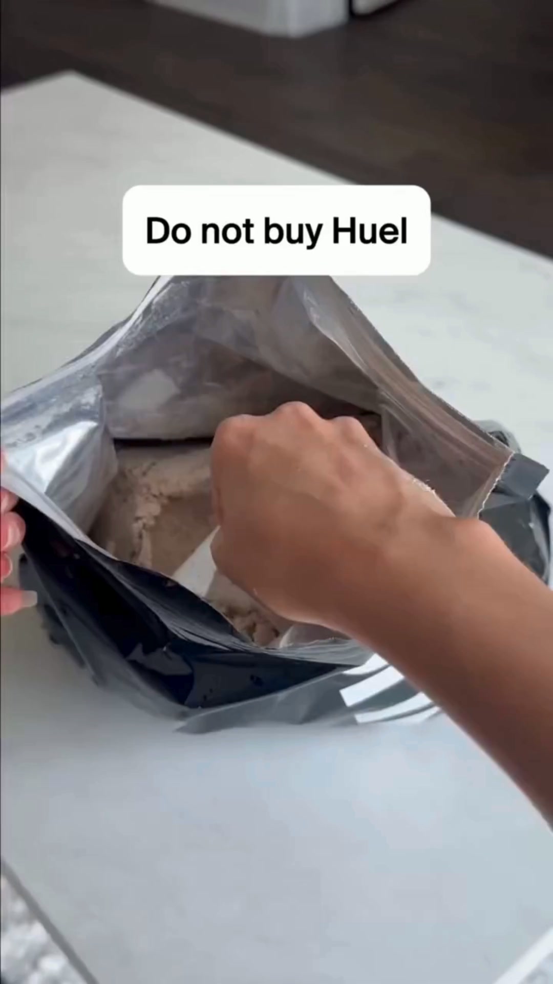 Huel Facebook ad: Your Wallet Will Thank You