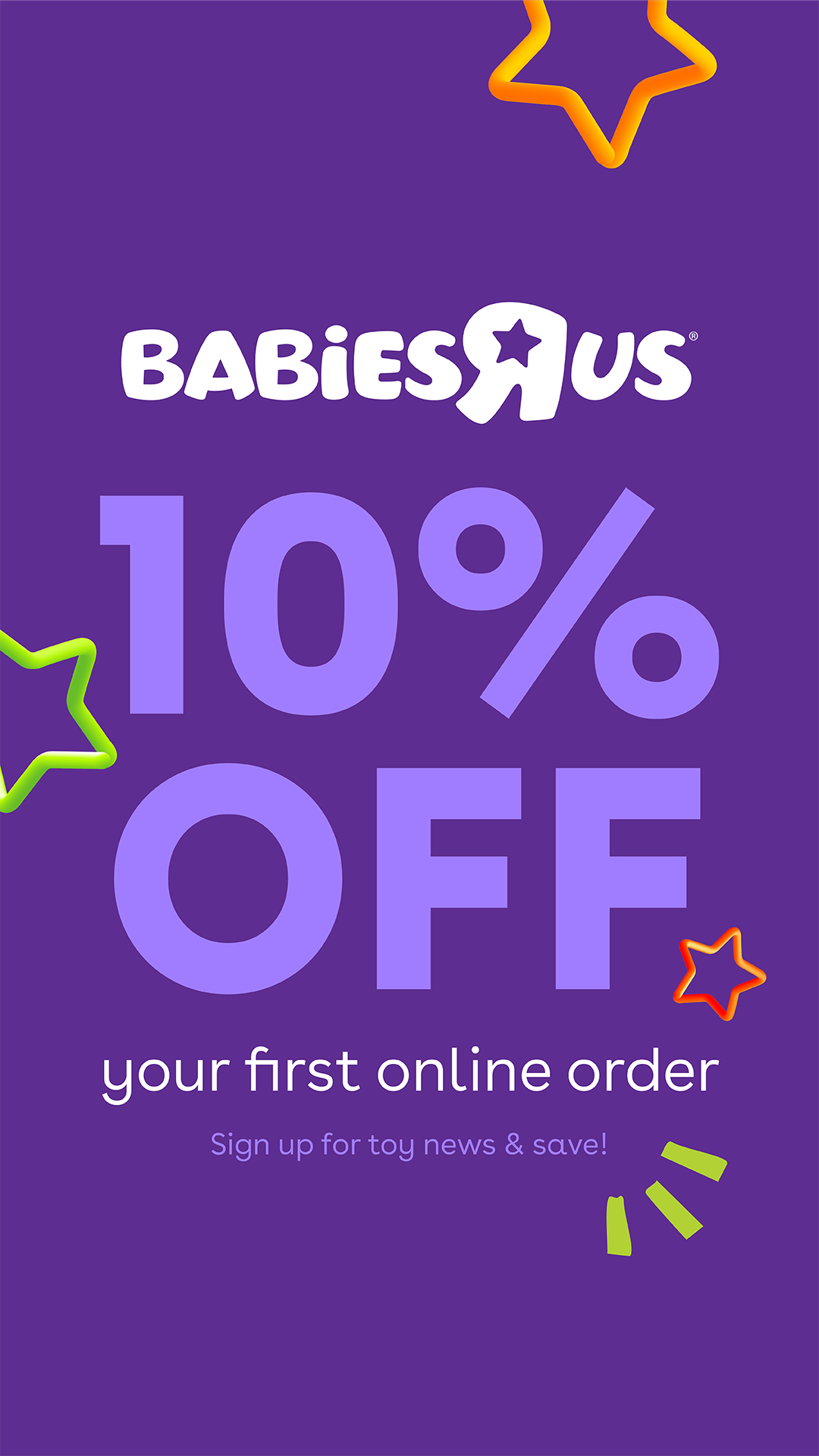 Babies R Us South Africa Facebook ad