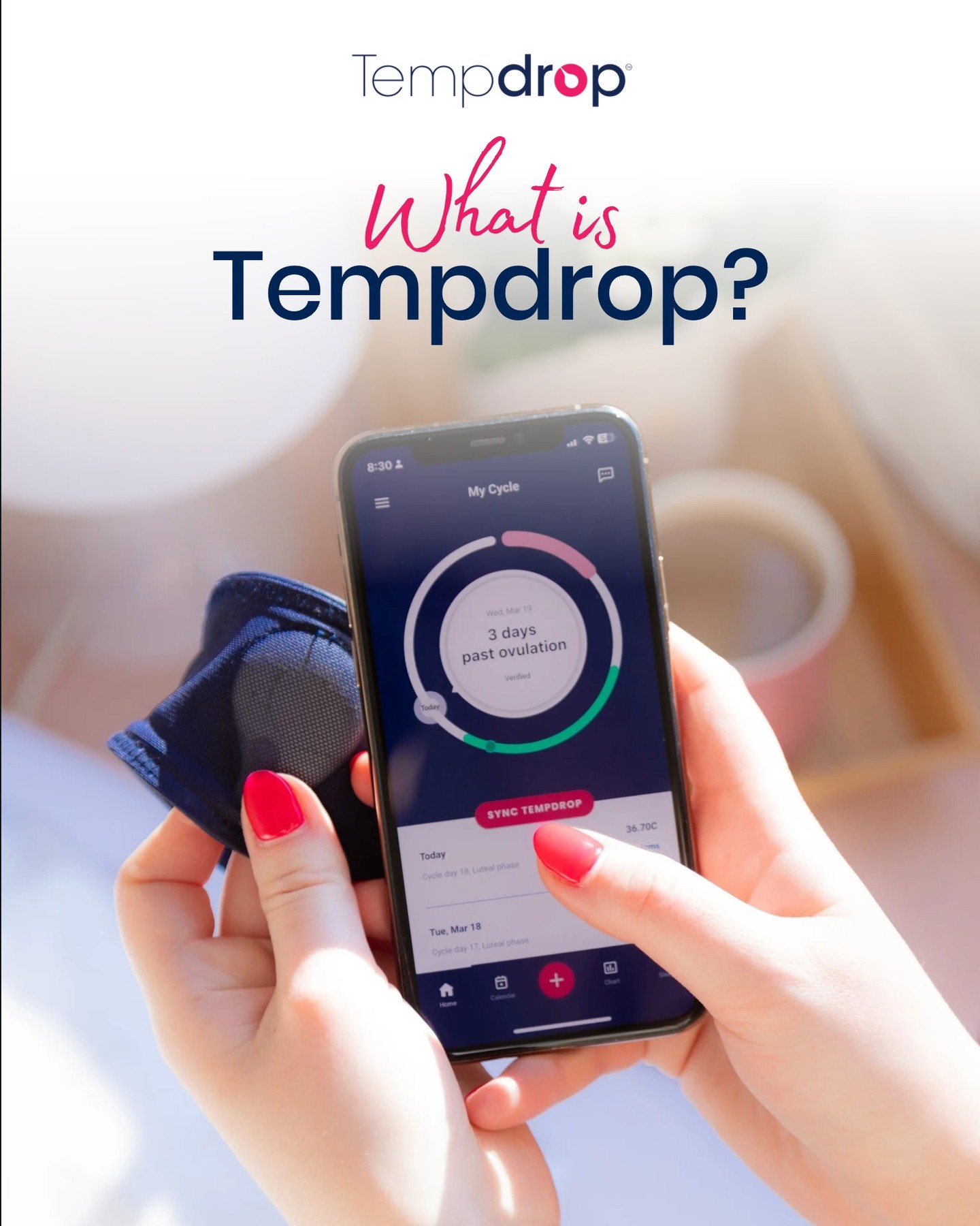 Tempdrop Facebook ad