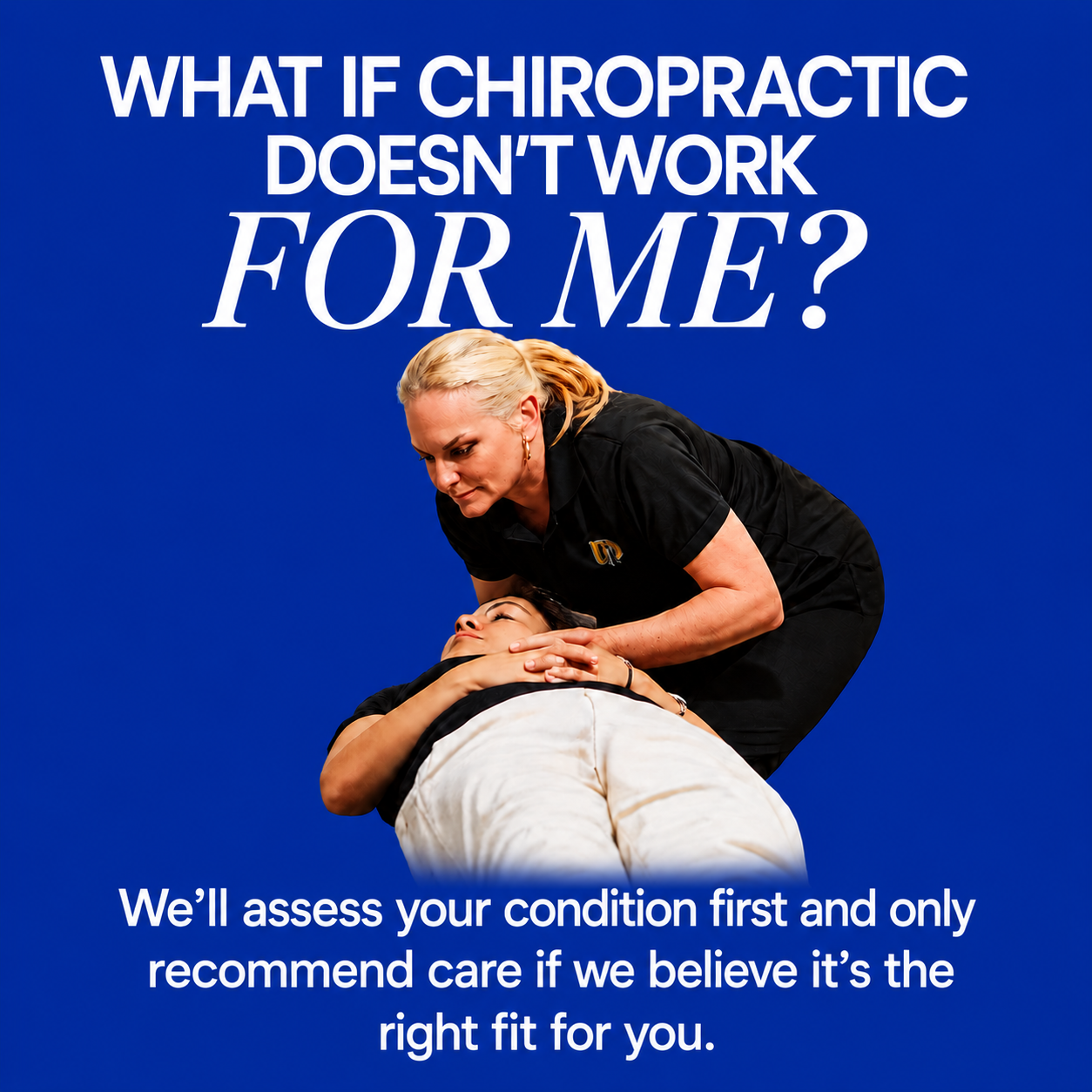 Doc Rob's Chiropractic in Quezon City Facebook ad
