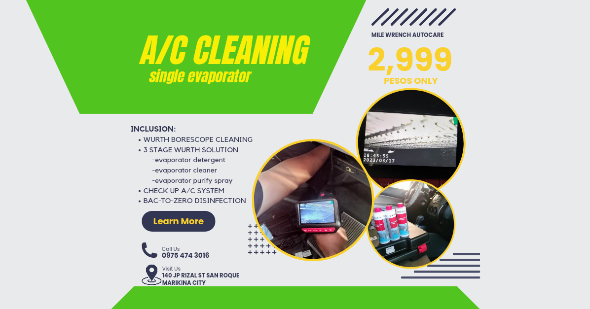 MILE Wrench Auto Care Facebook ad
