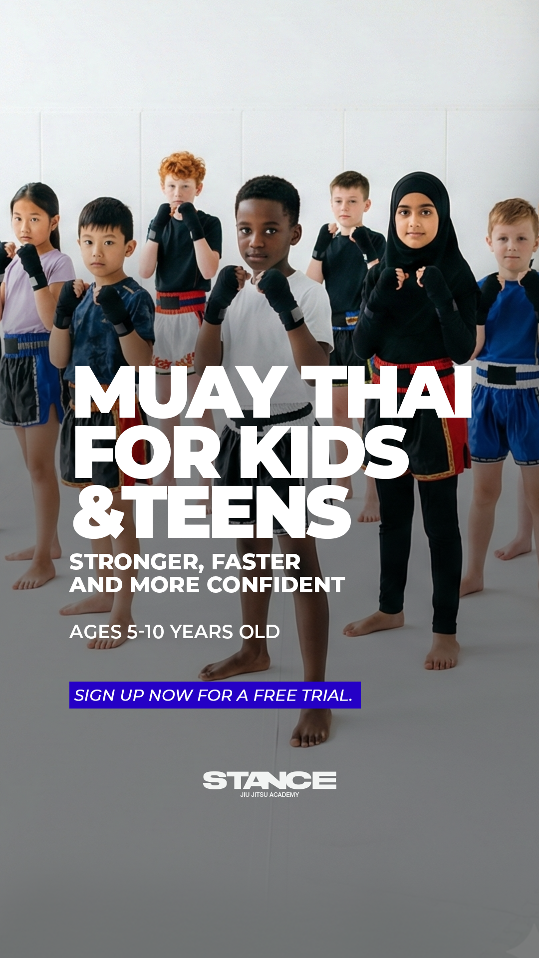 Stance Jiu Jitsu Academy Facebook ad from Mar 10, 2026