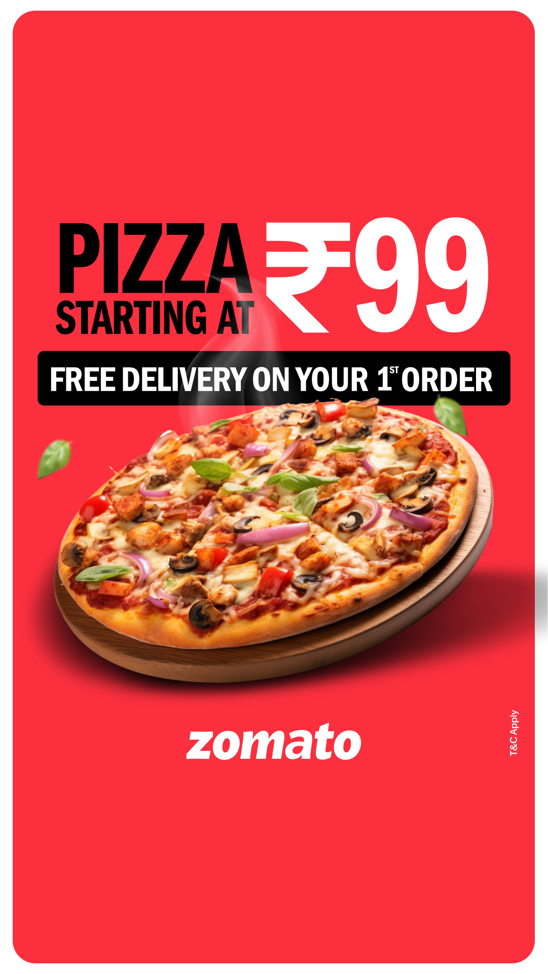 Zomato Facebook ad