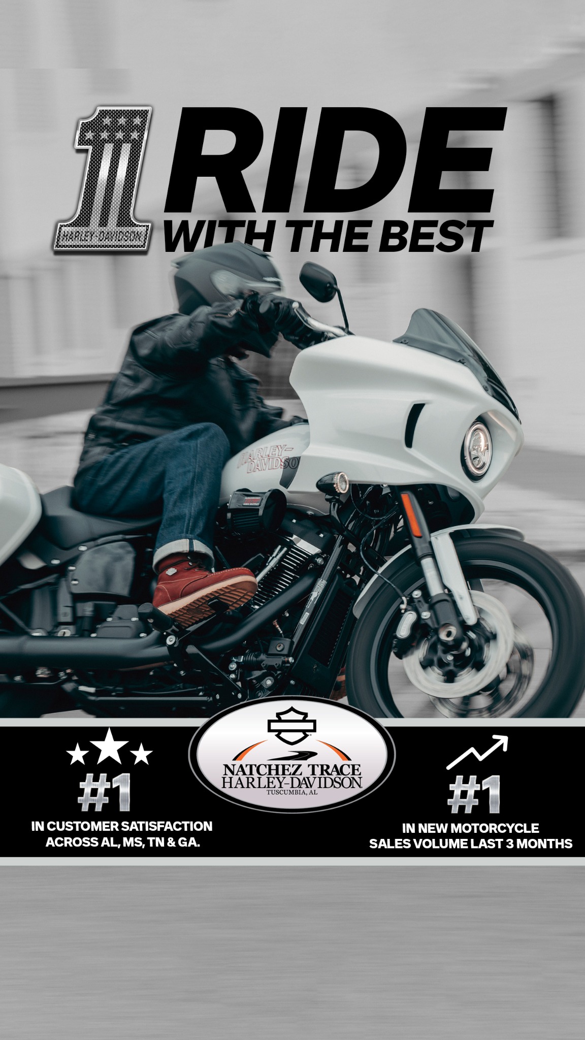 Natchez Trace Harley-Davidson Facebook ad from Feb 20, 2026