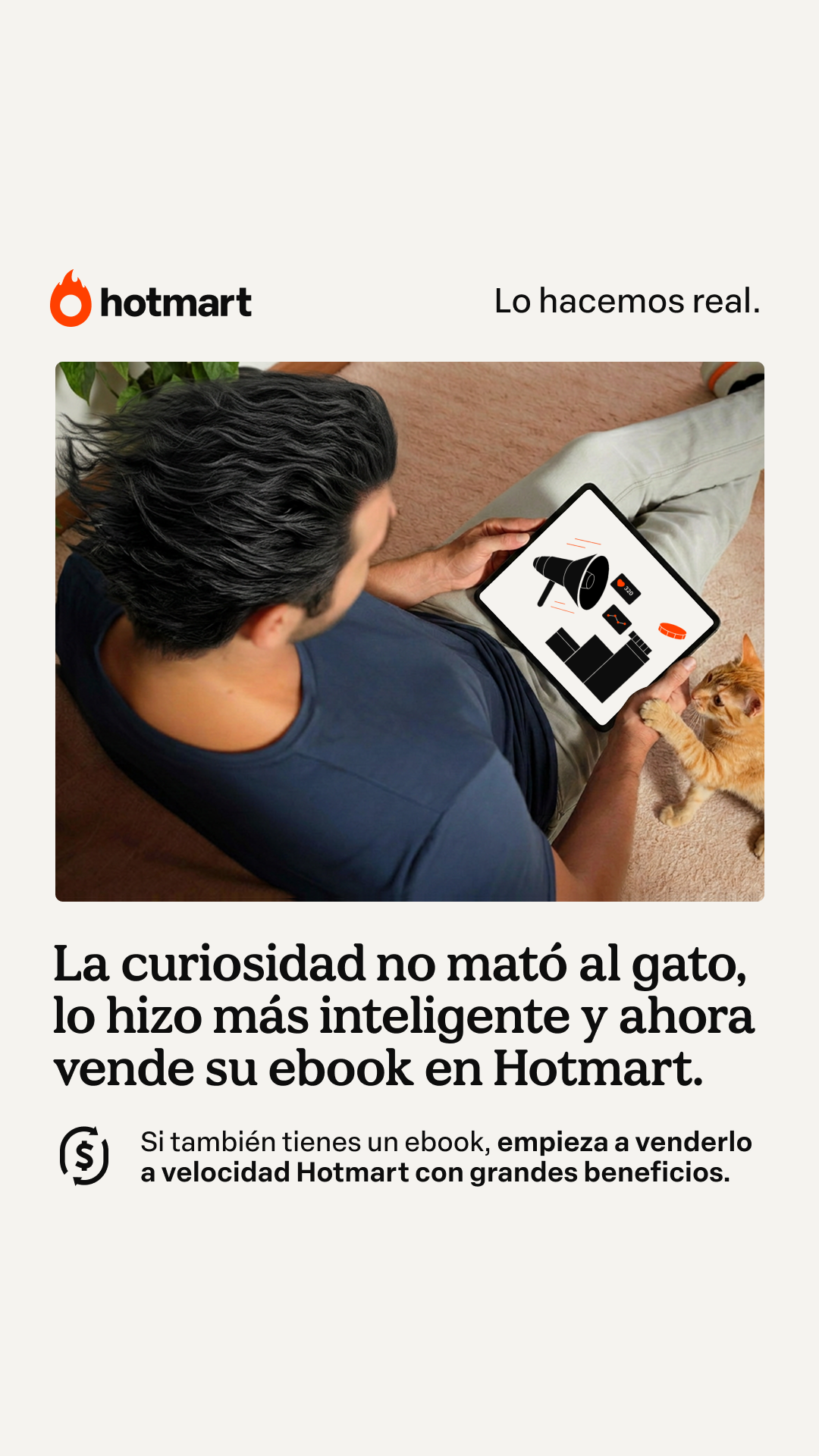 Hotmart Facebook ad
