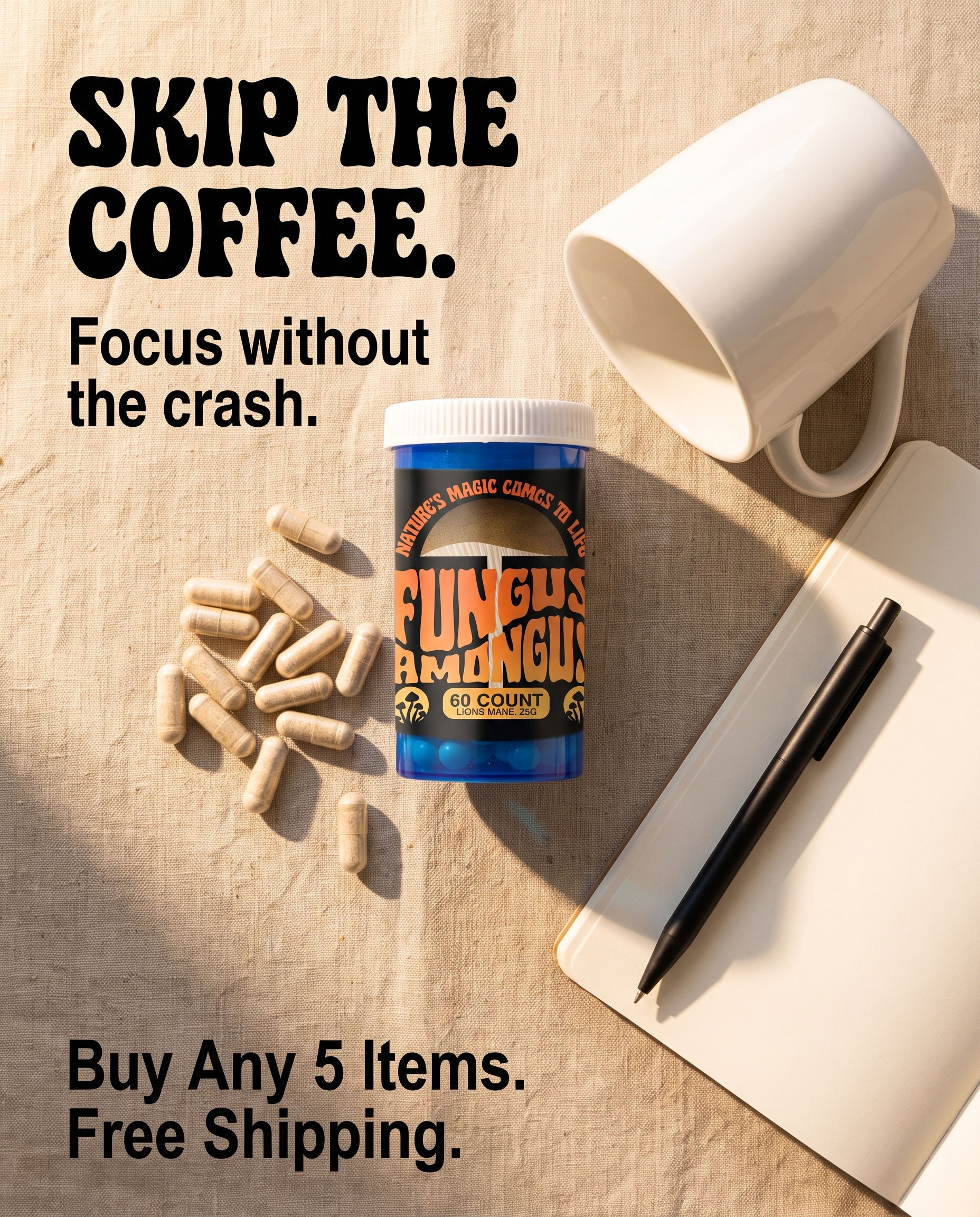 Larven Marketplace Facebook ad