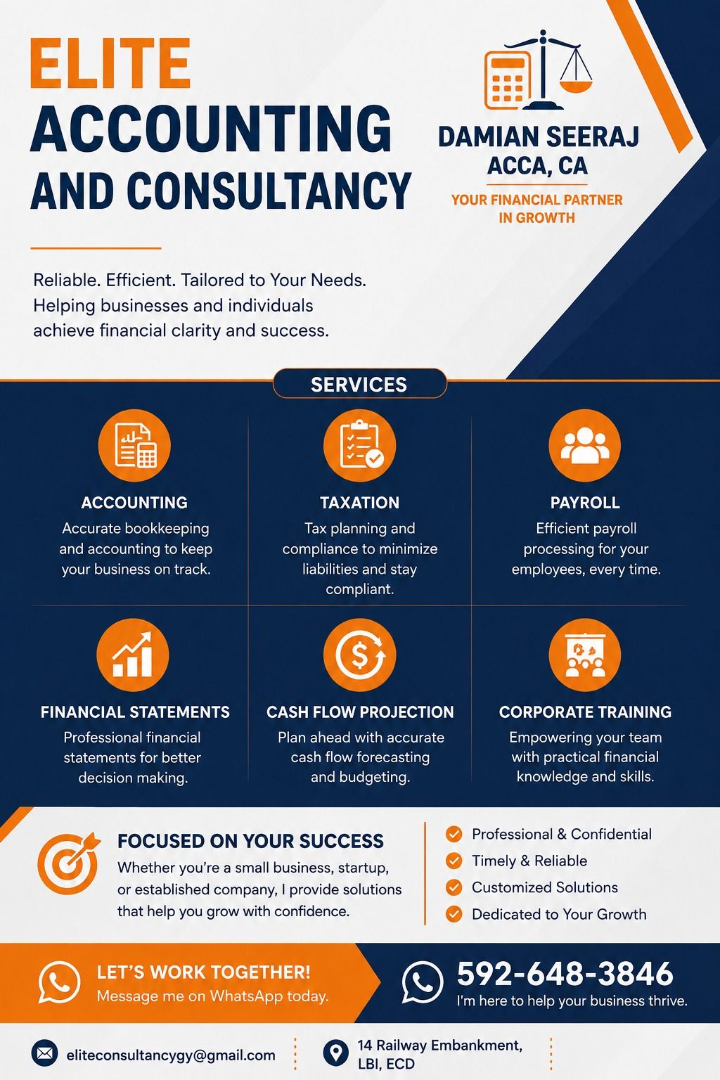 Elite Accounting Services and Consultancy Facebook ad