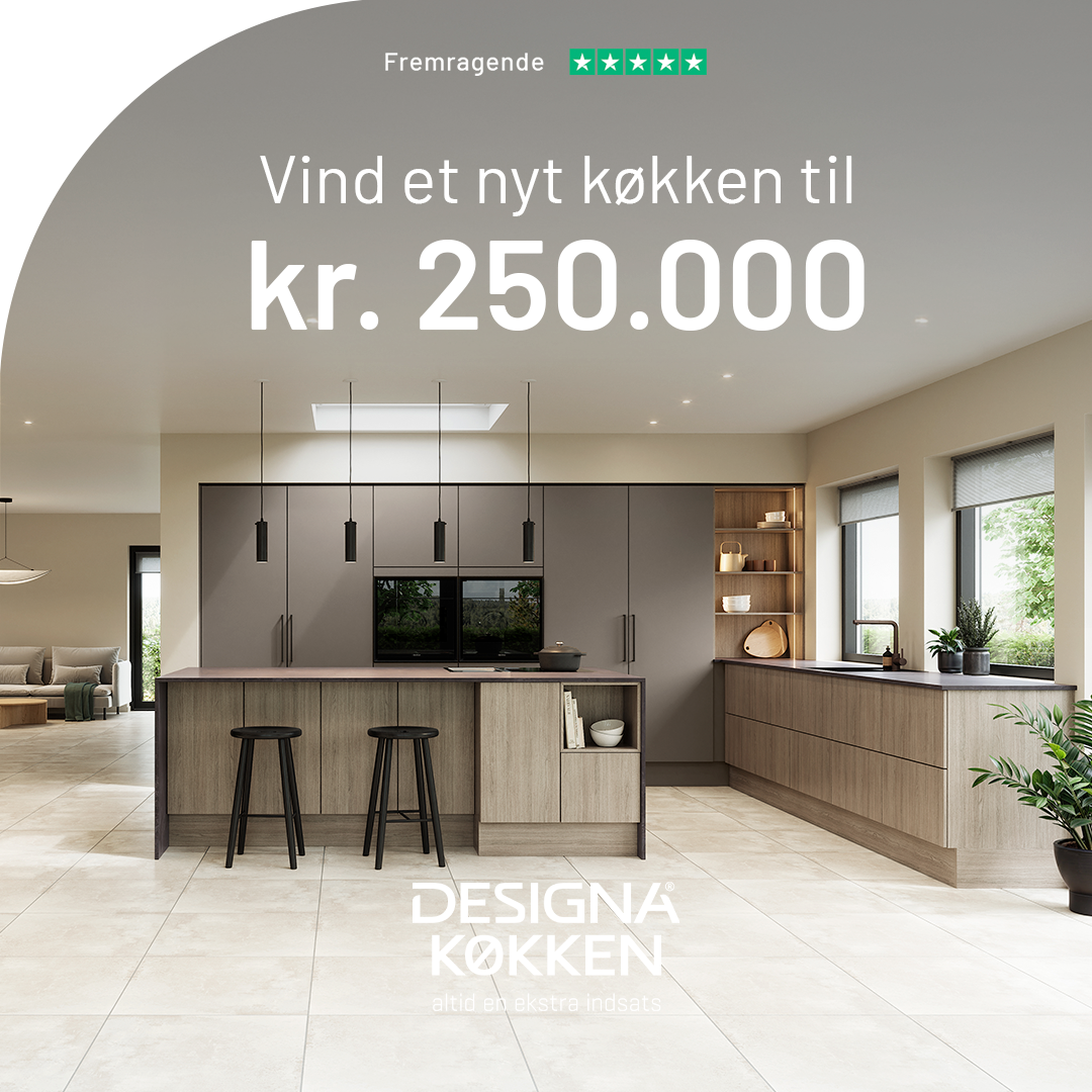 Designa Køkken Facebook ad from Mar 2, 2026