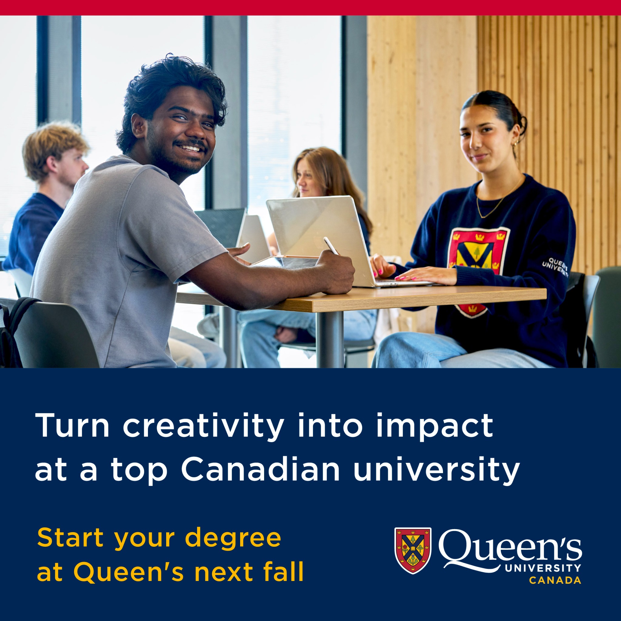 Queen's Undergraduate Admission & Recruitment Facebook ad