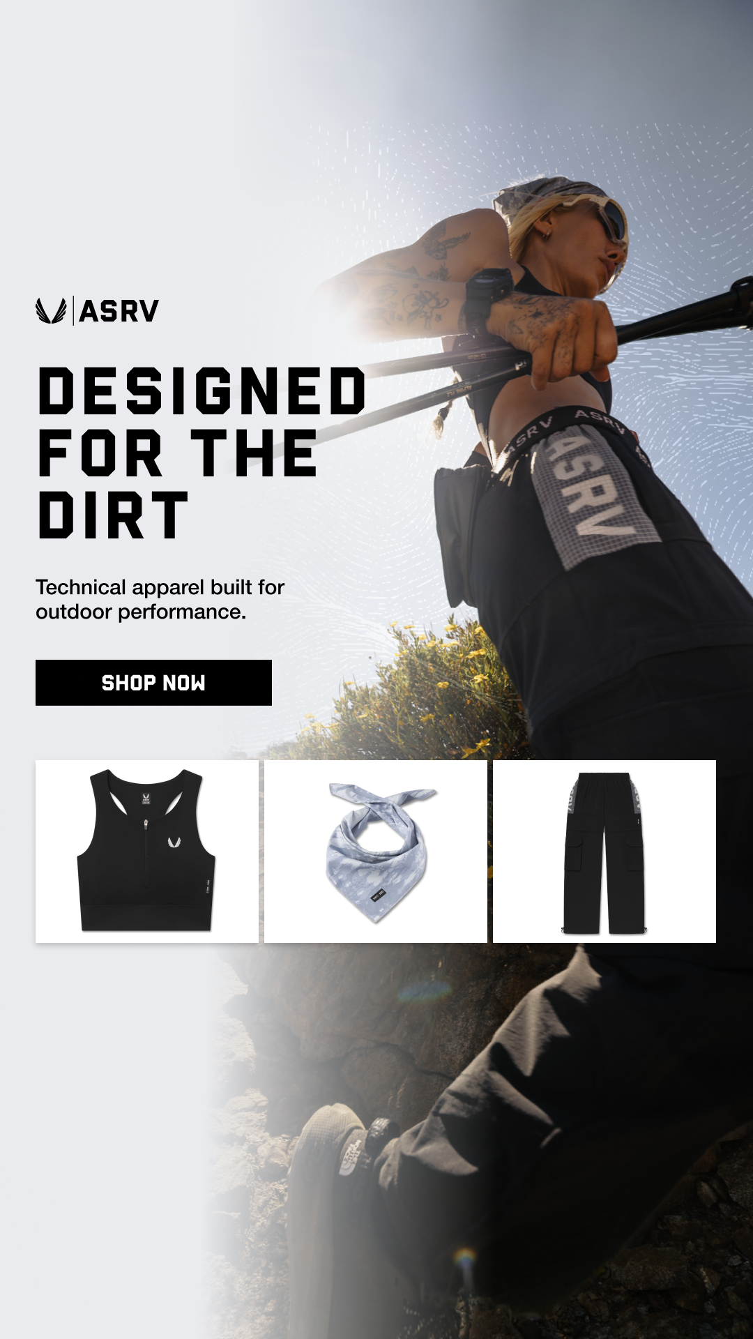ASRV Sportswear Facebook ad