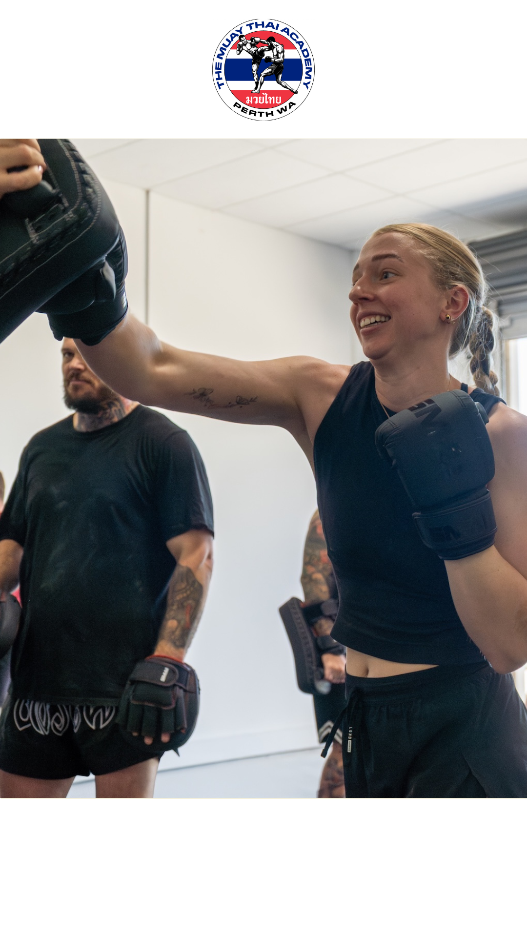 The Muay Thai Academy Facebook ad