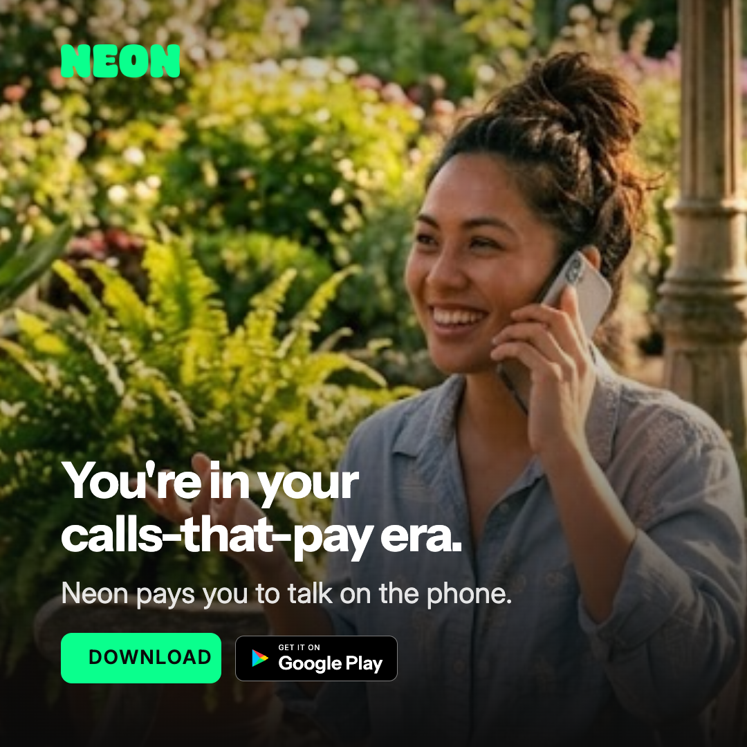 Neon Mobile Facebook ad