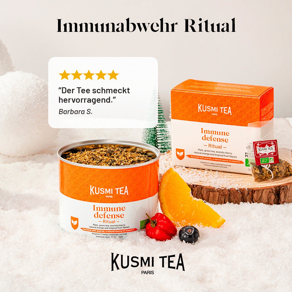 Kusmi Tea Facebook ad from Sep 17, 2026