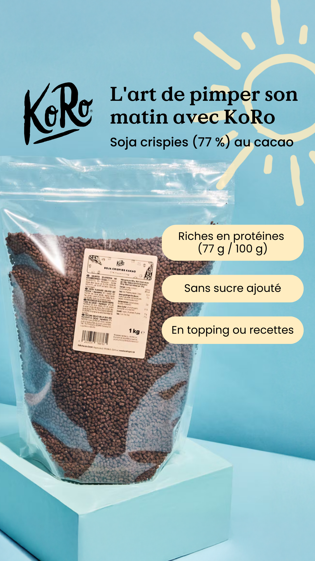 KoRo France Facebook ad
