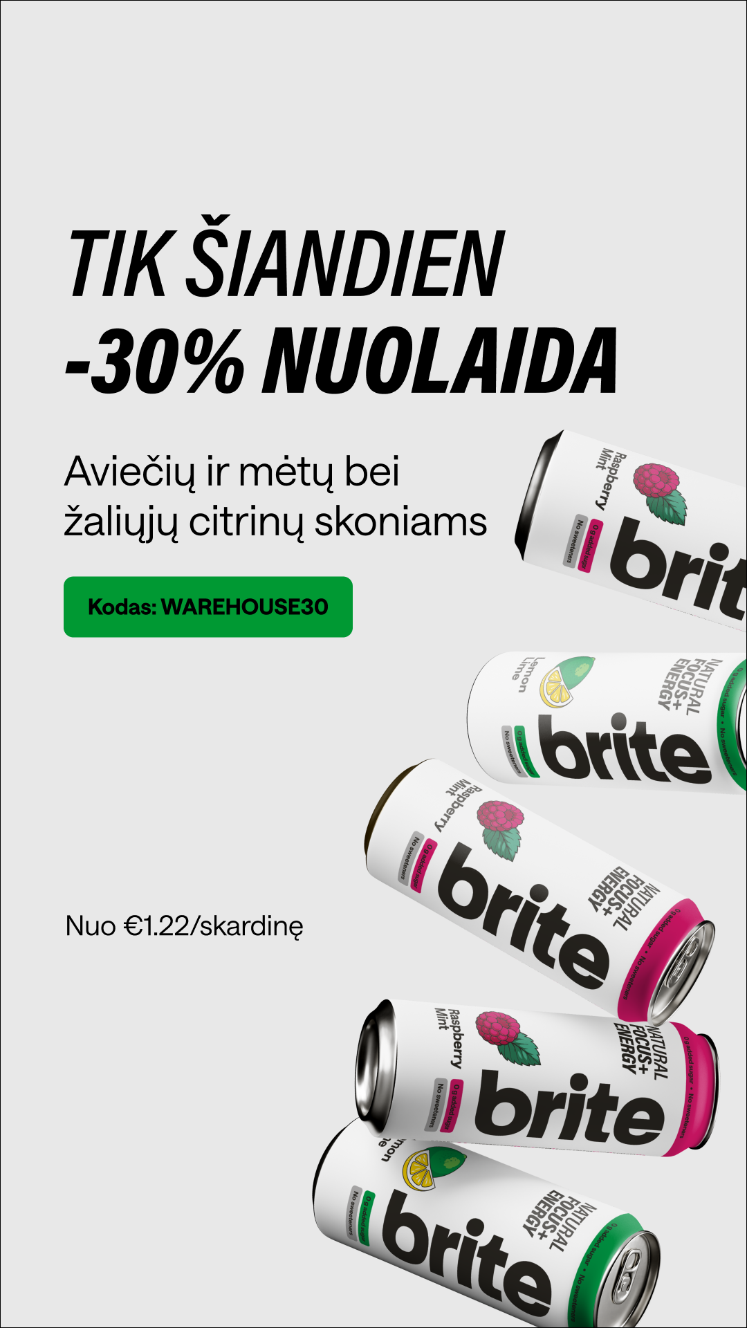 Brite Facebook ad