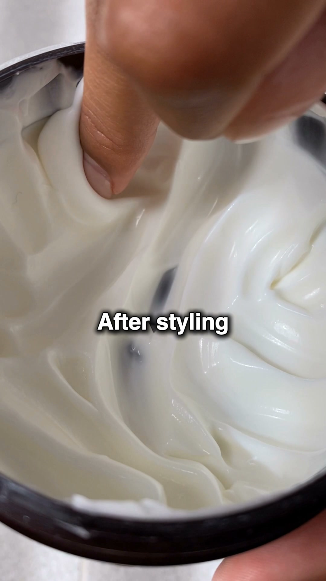 Stephanie Smith Facebook ad: Lighter Shaping For Fine Curls