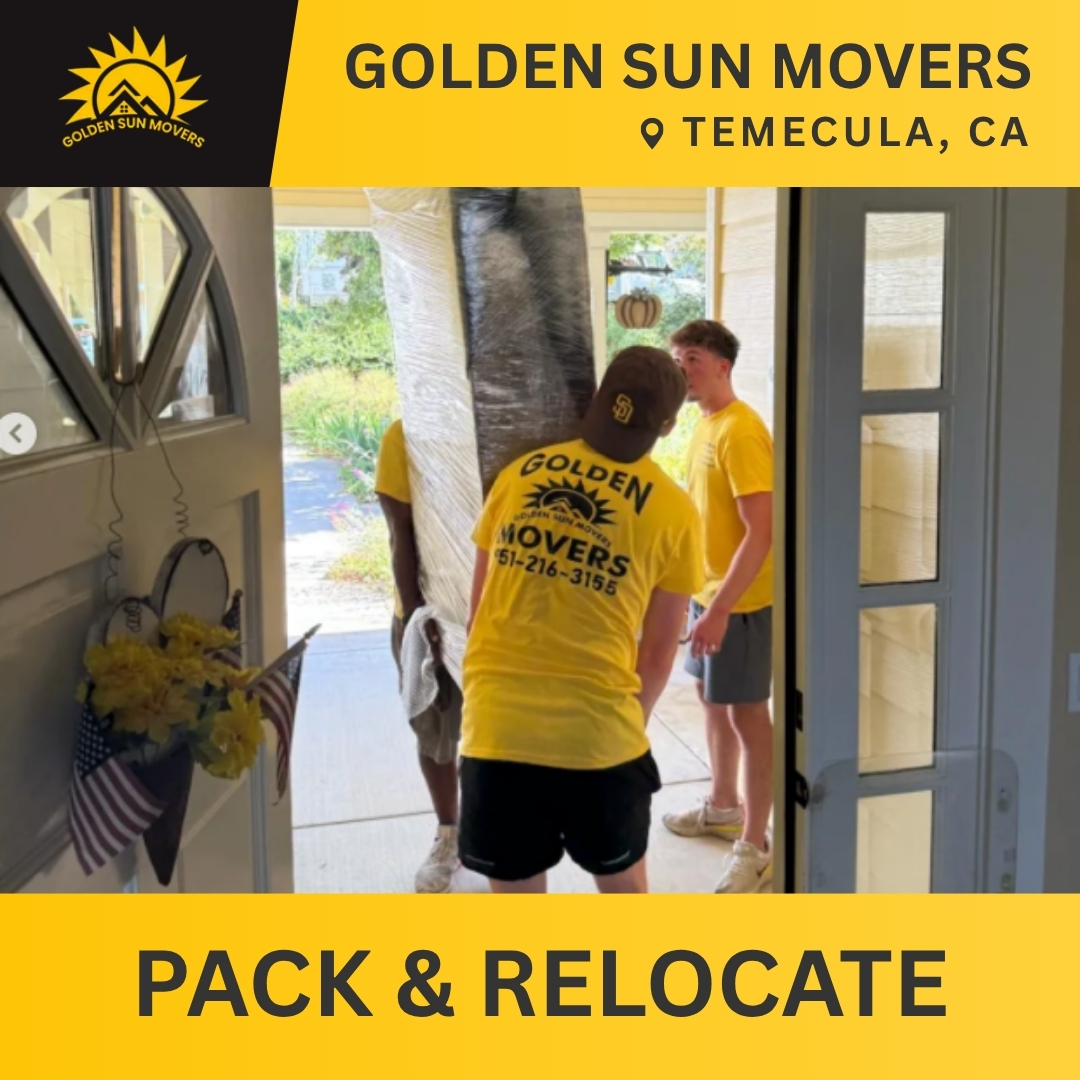 Golden Sun Movers Facebook ad