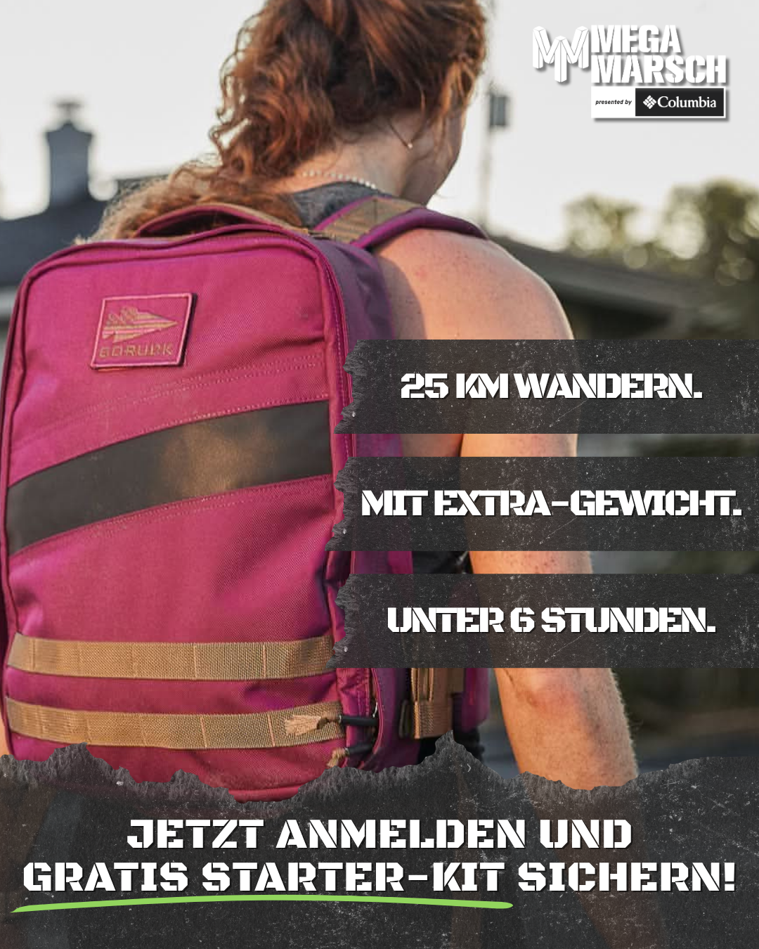 Megamarsch Facebook ad