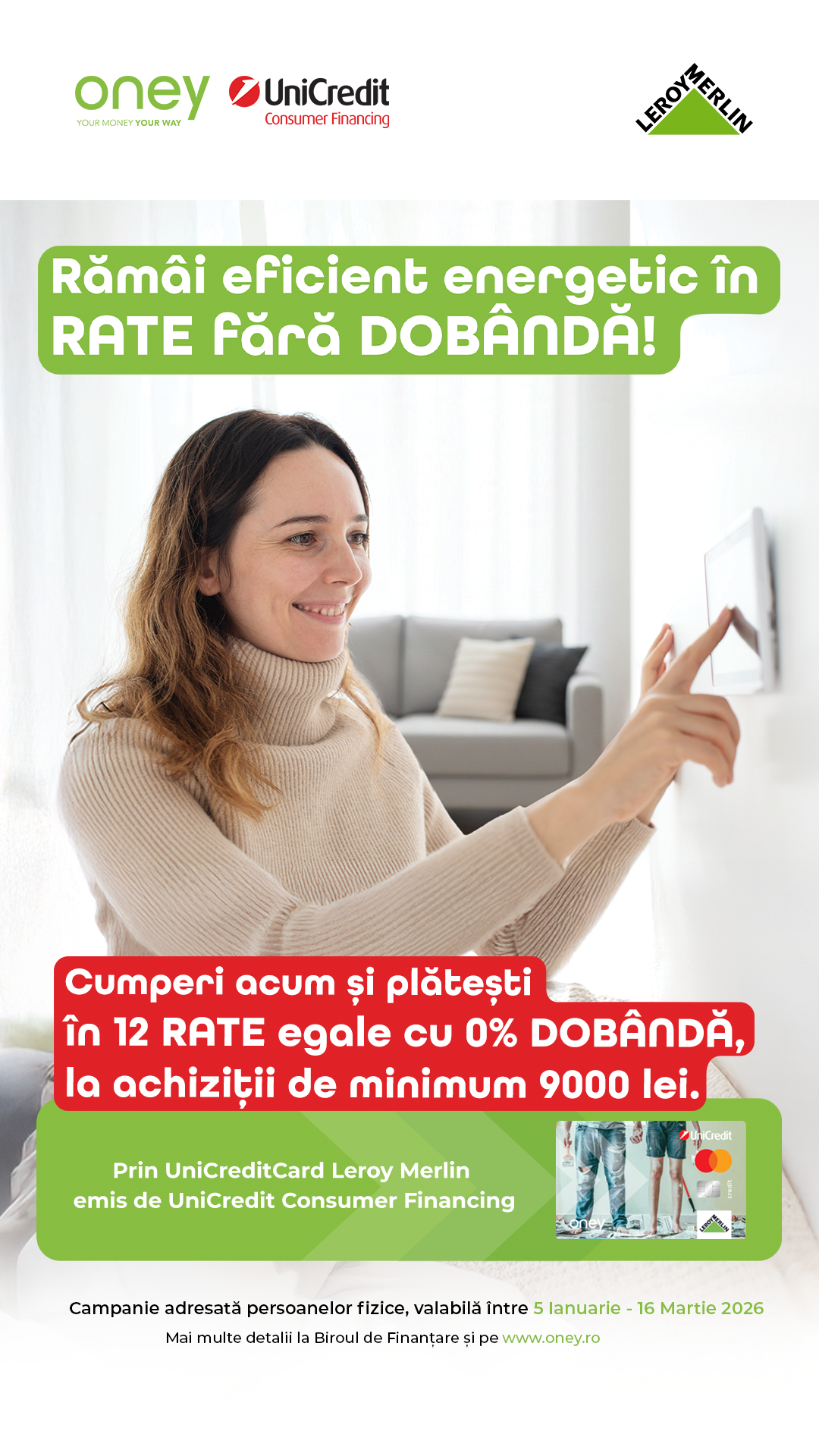 Leroy Merlin Romania Facebook ad from Feb 9, 2026
