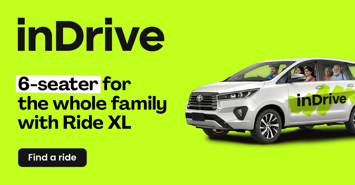 inDrive Facebook ad