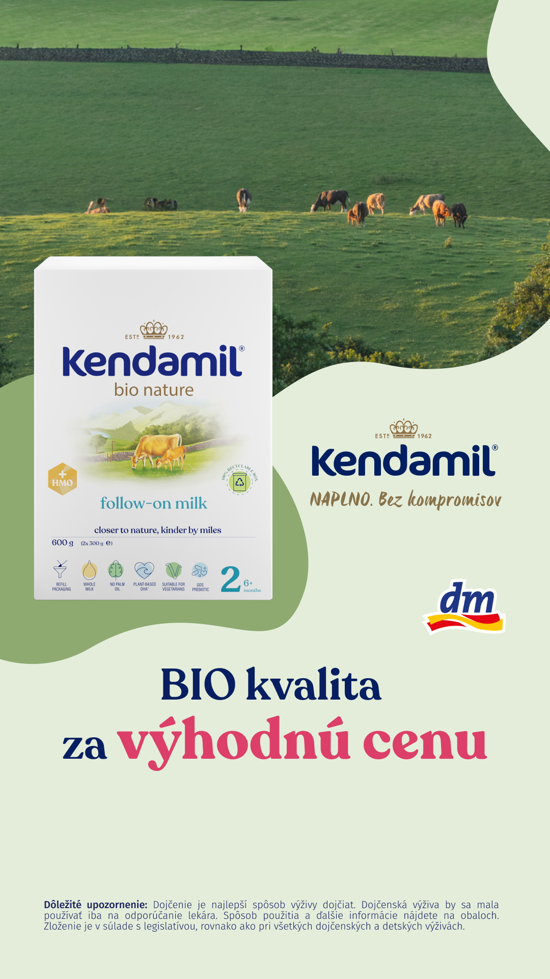 Kendamil CZ&SK Facebook ad from Feb 12, 2026
