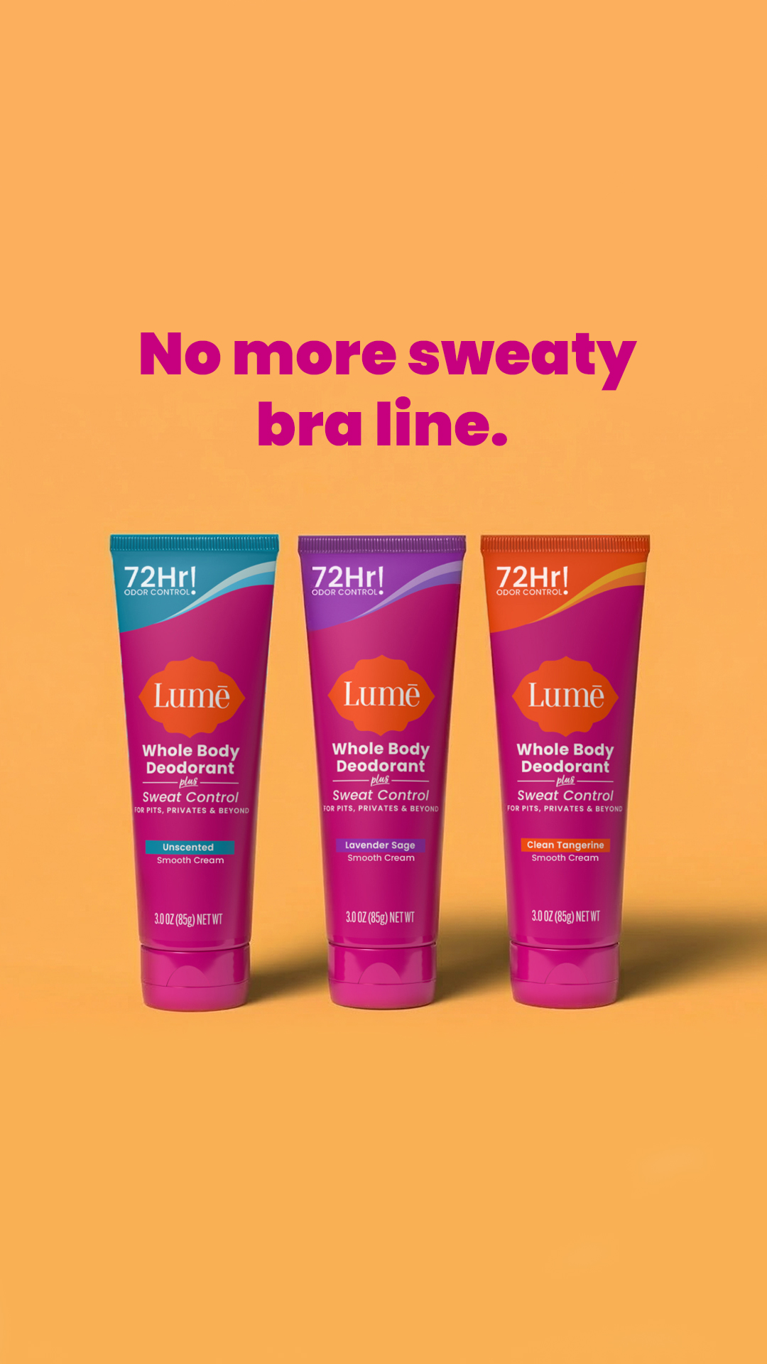 Lume Deodorant Facebook ad