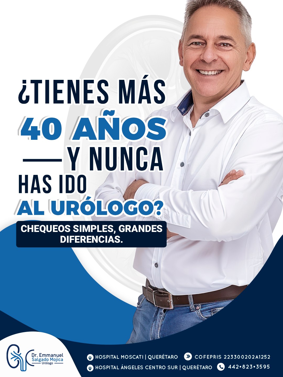 Urología de Calidad Querétaro Facebook ad from Aug 12, 2026