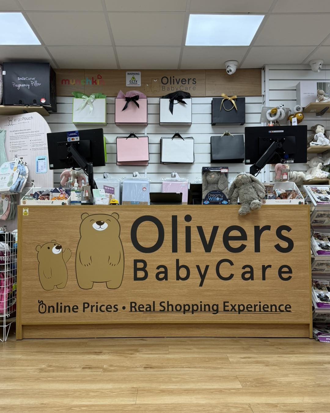 Olivers Babycare Facebook ad: Peterborough’s Largest Independent Baby Store.