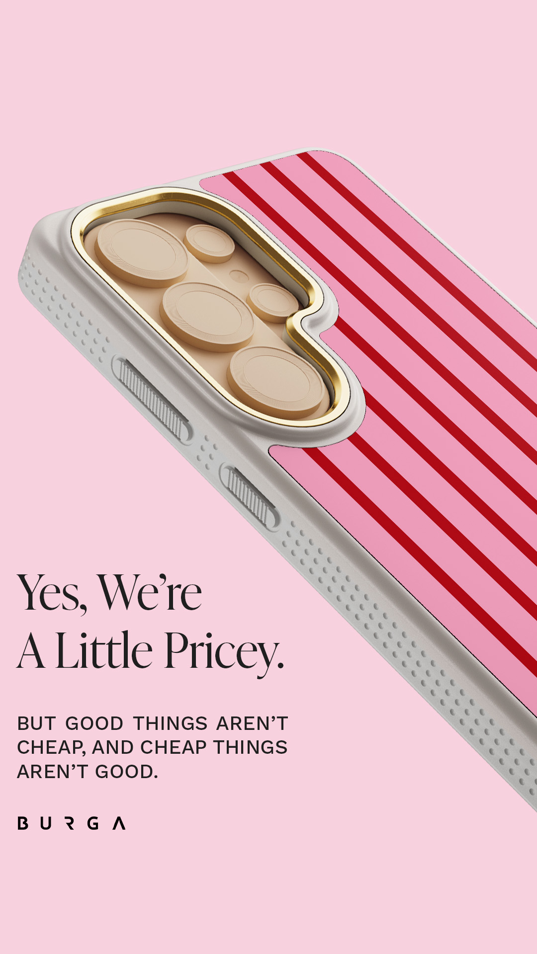 BURGA Cases Facebook ad