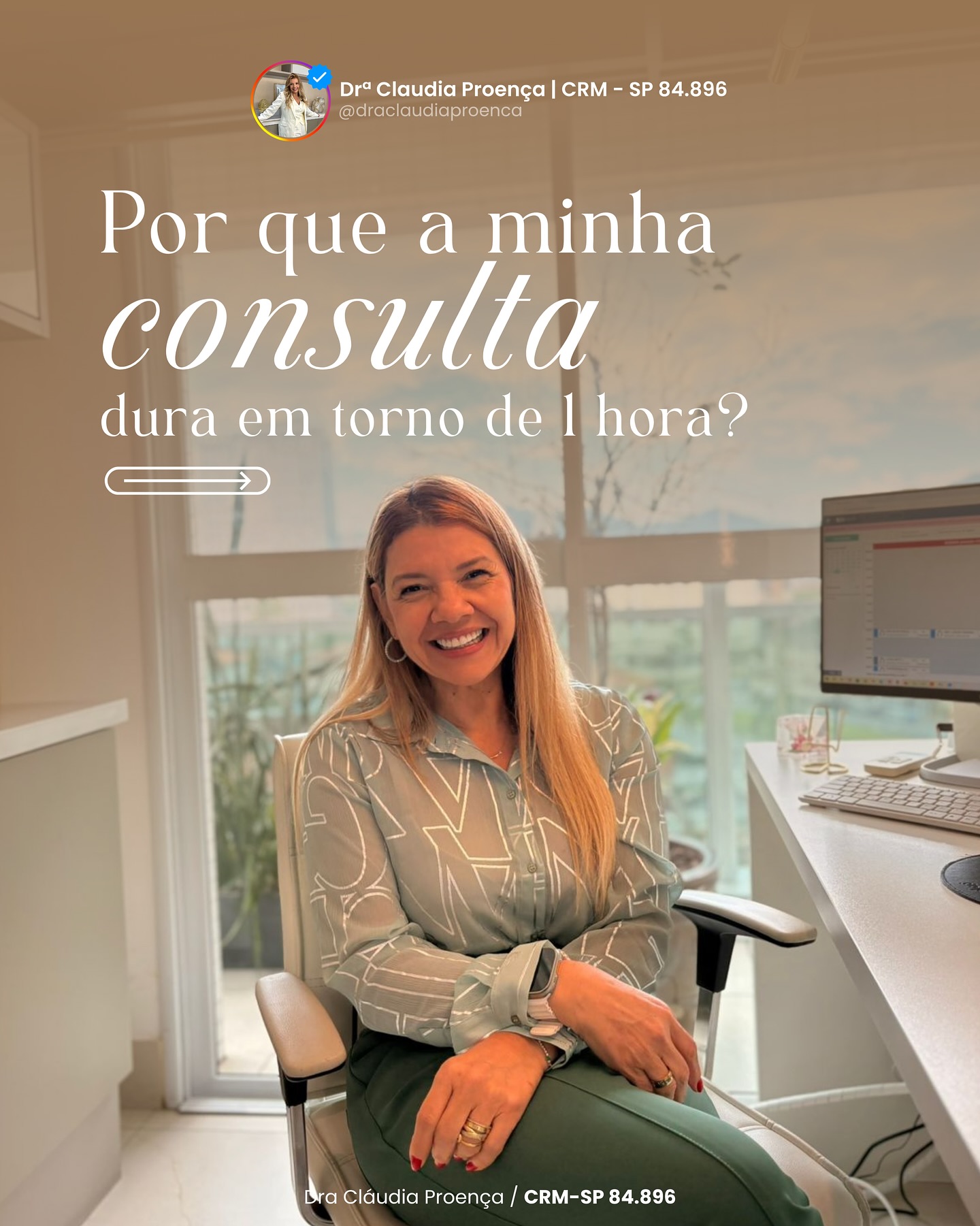 Drª Cláudia Proença de Syllos Prado - CRM 84896 Facebook ad: Na medicina integrativa e na ginecologia voltada à…