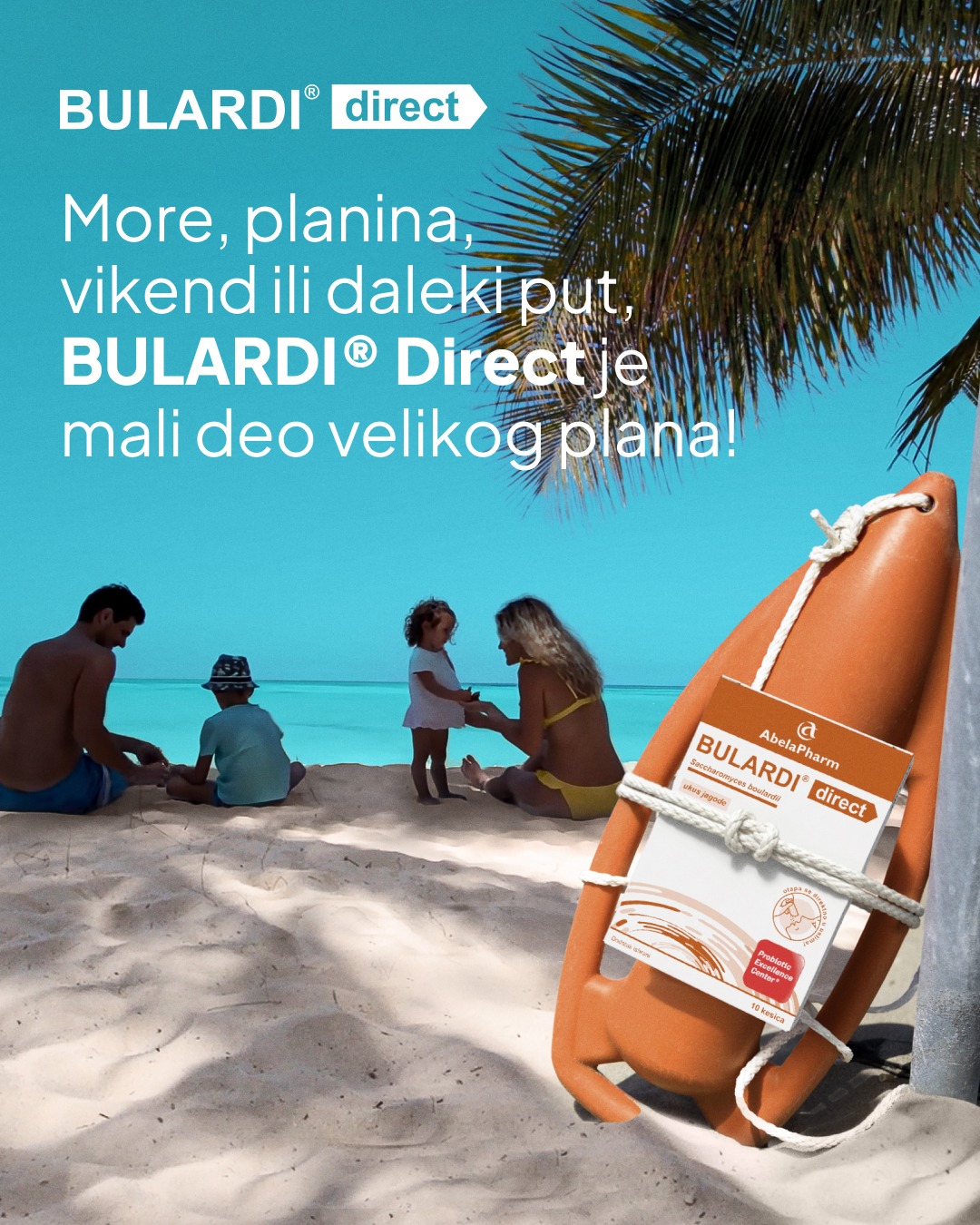 Bulardi Facebook ad: Bezbrižno letovanje uz Bulardi Direct - Bulardi Probiotik