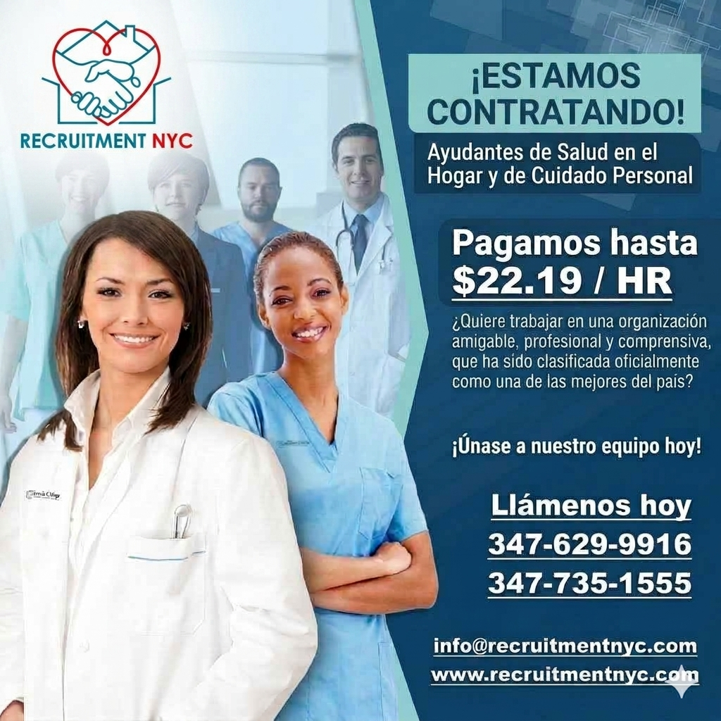Medical Recruitment Services NYC Facebook ad