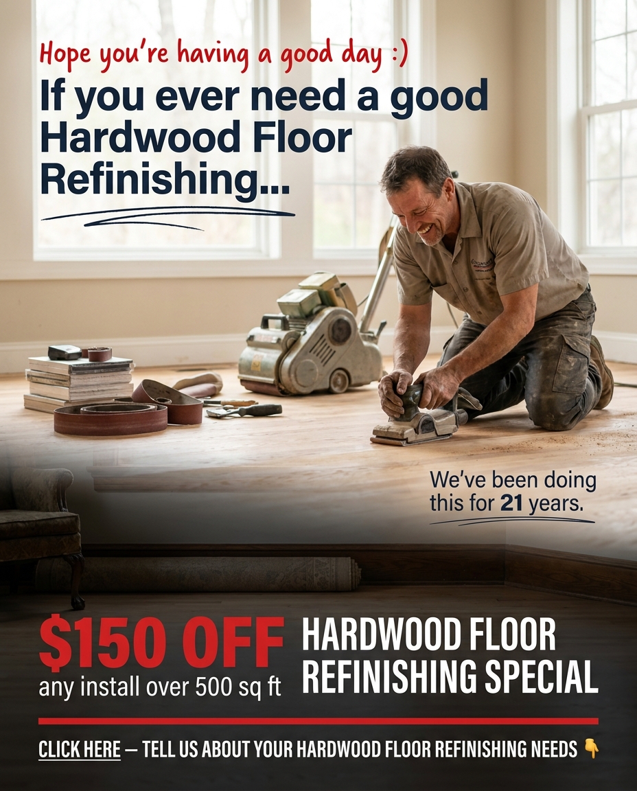 Your Local Flooring Services Facebook ad