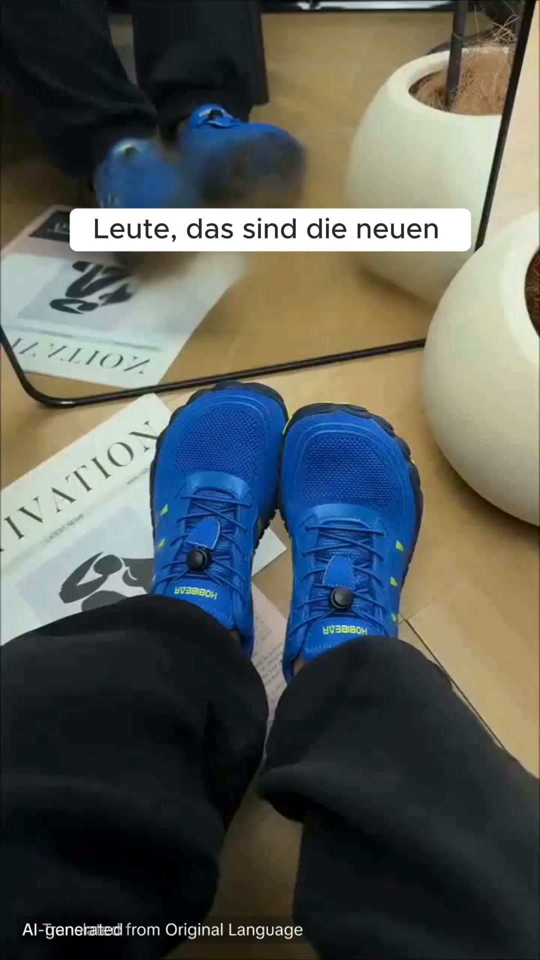 hobibear.de Facebook ad: Herbst-Sale | Bis zu 45 % Rabatt auf Barfußschuhe